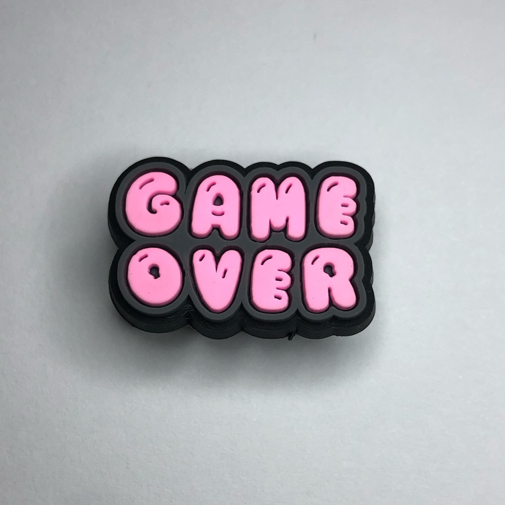 10/$13 Game Over Crocs Charm/Jibbitz